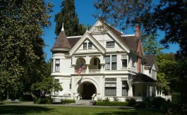 Front view of the house.